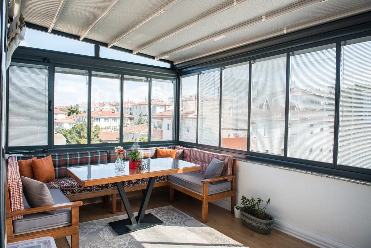 Hisar Cephe cam balkon sistemleri uygulaması
